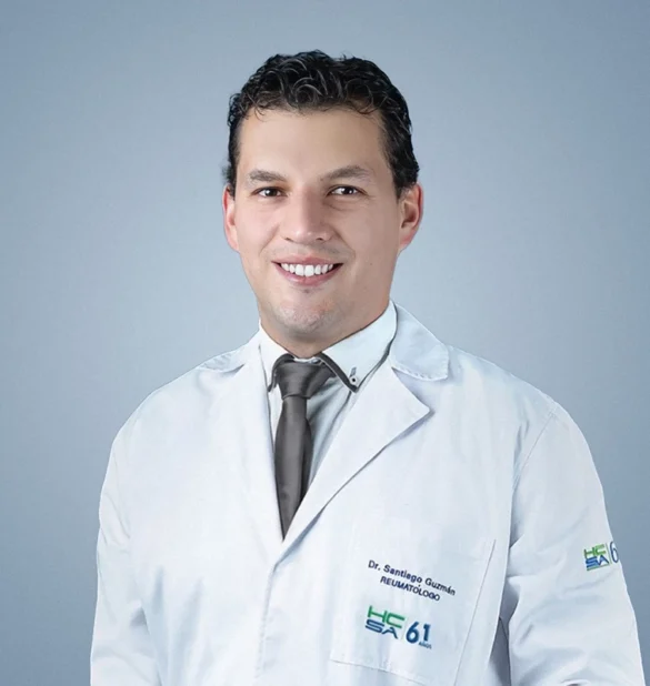 Dr. Santiago Guzmán, Reumatólogo de Loja